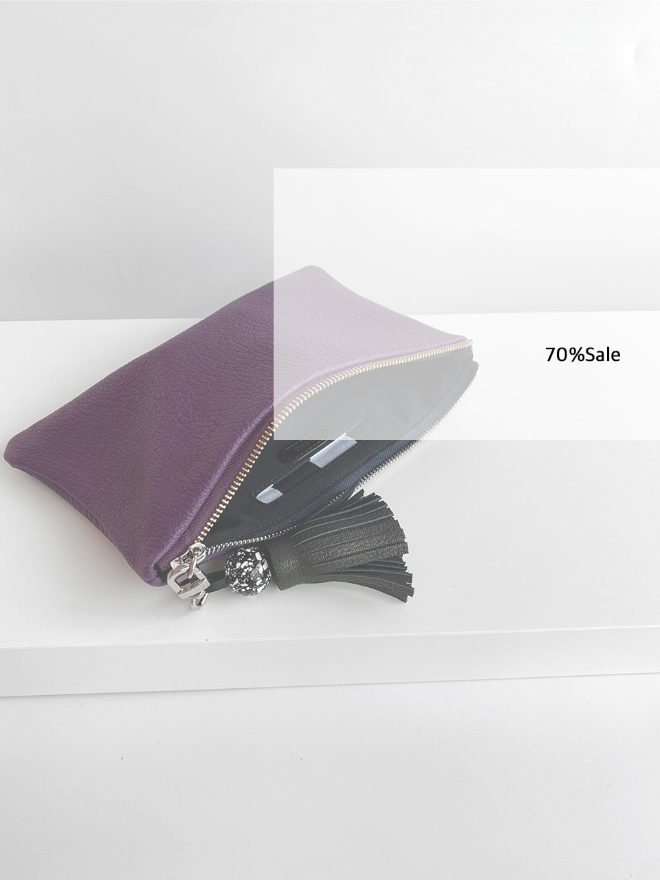 b급70%sale purple small Lala clutchbag