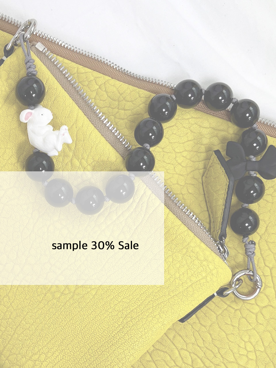 sample 30% sale  flower clutchbag